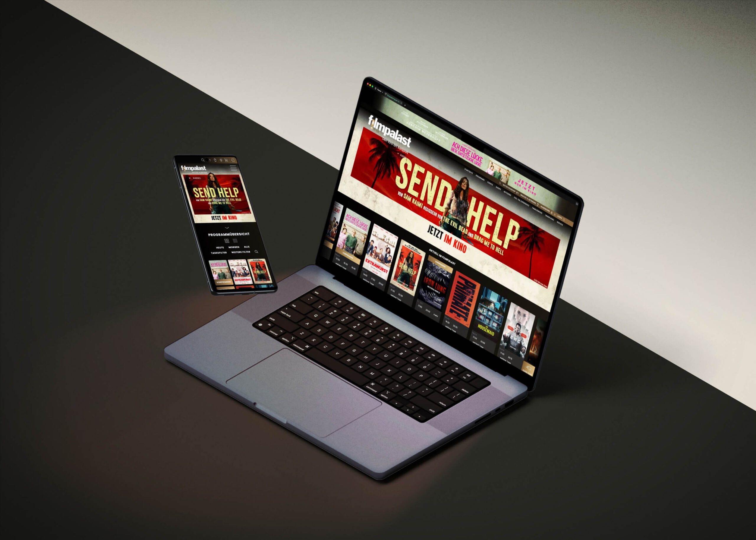 A view of the Filmpalast-Website